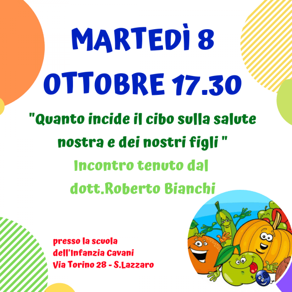 Quanto incide il cibo nella nostra salute e in quella dei nostri figli